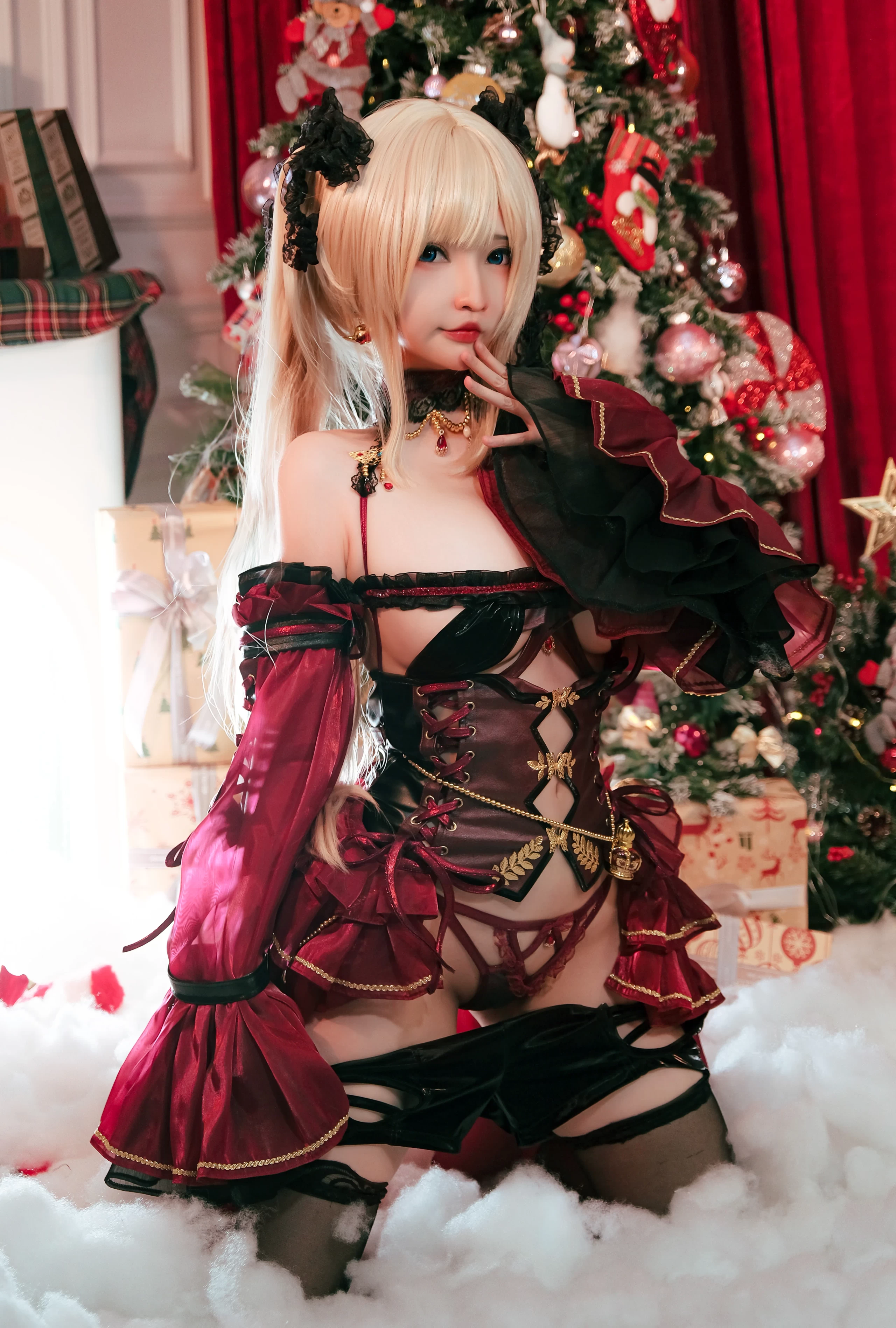 Potato Godzilla#Marie Rose Xmas【28P-43.6MB】作品图片未删减